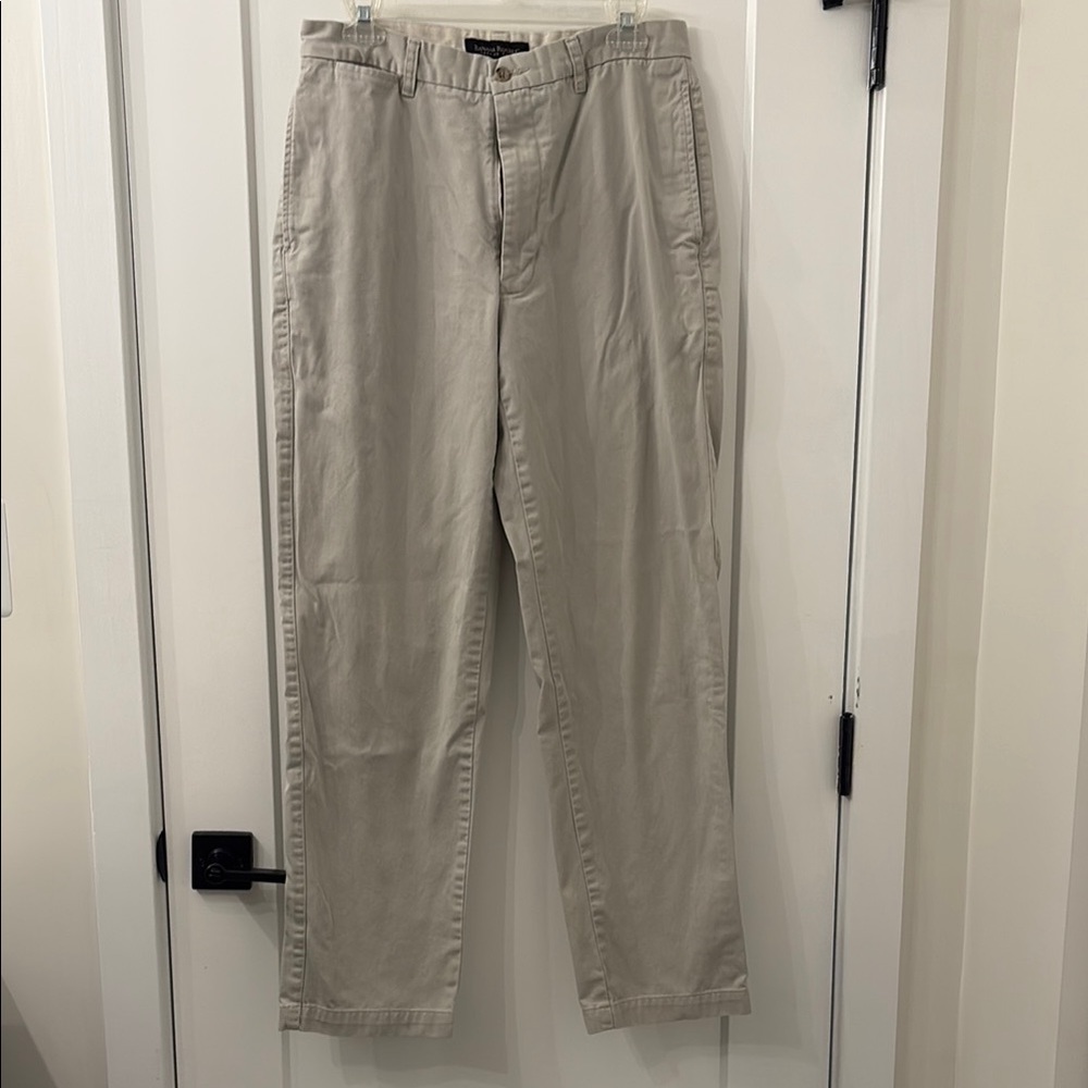 Banana Republic Vintage Tan Khaki Chino Classic Straight-Leg Men’s Size 32 Reg